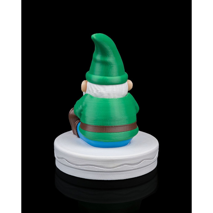 Gnome Gamer – Figurine Décorative "Gg" Avec Manette