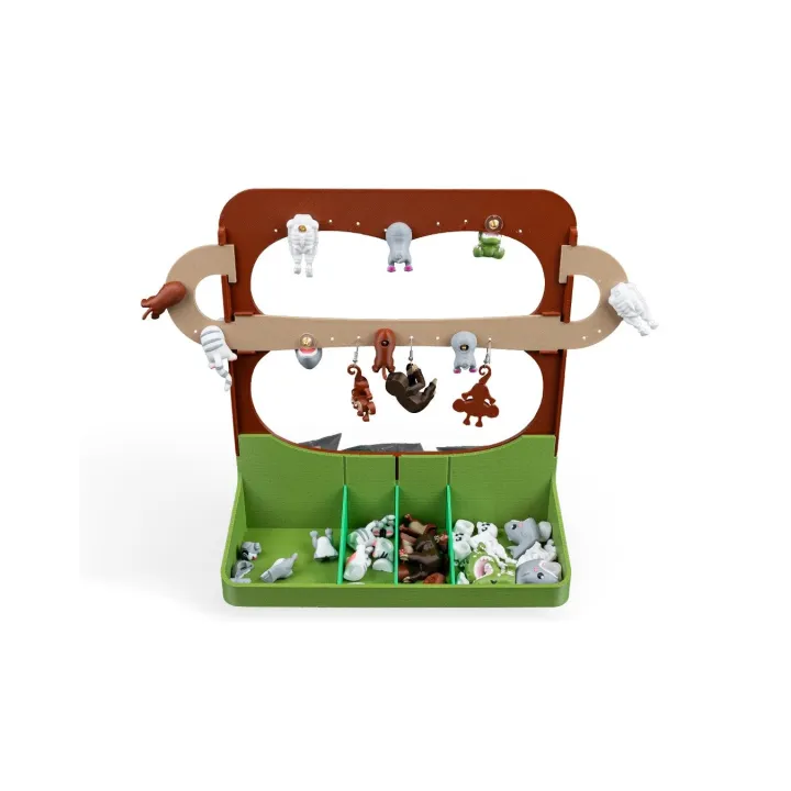 Présentoir Jungle Singes – Déco & Rangement Figurines