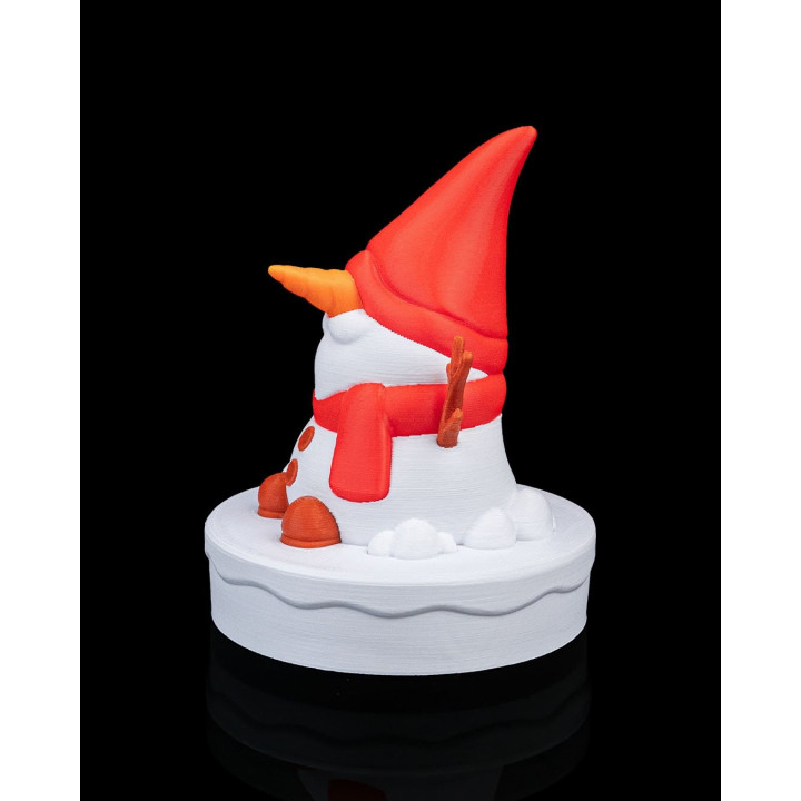 Snow Gnoman – Figurine Gnome Bonhomme De Neige Décorative