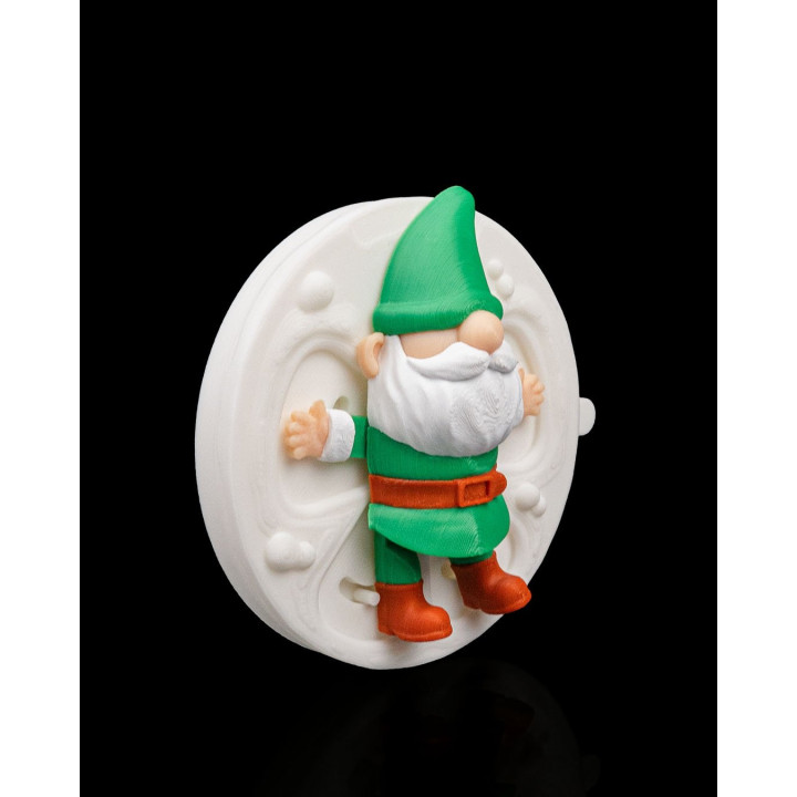 Gnome Ange De Neige – Figurine Décorative Animée & Colorée