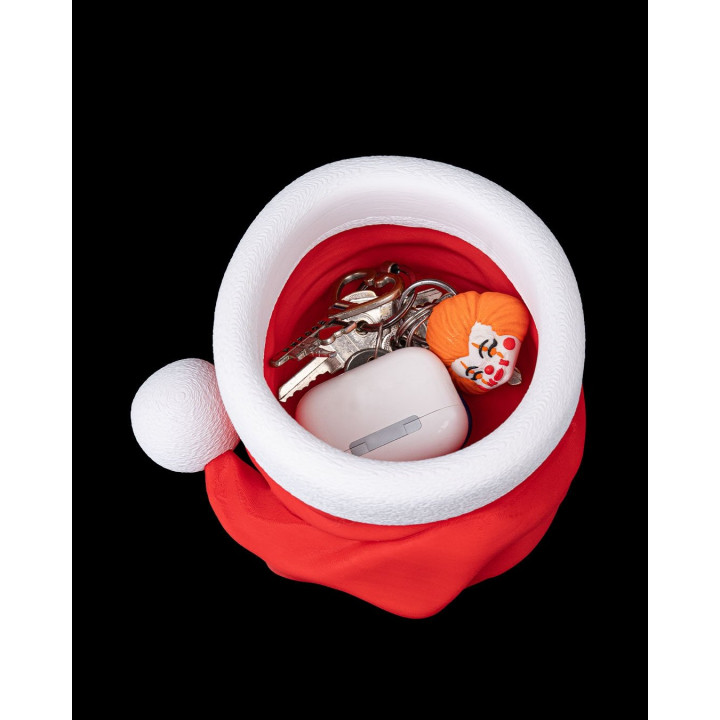 Bol Chapeau De Père Noël – Vide-Poche & Coupe À Bonbons Festive