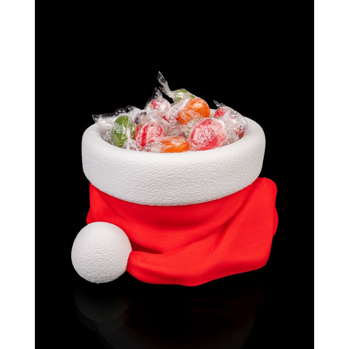 Bol Chapeau De Père Noël – Vide-Poche & Coupe À Bonbons Festive