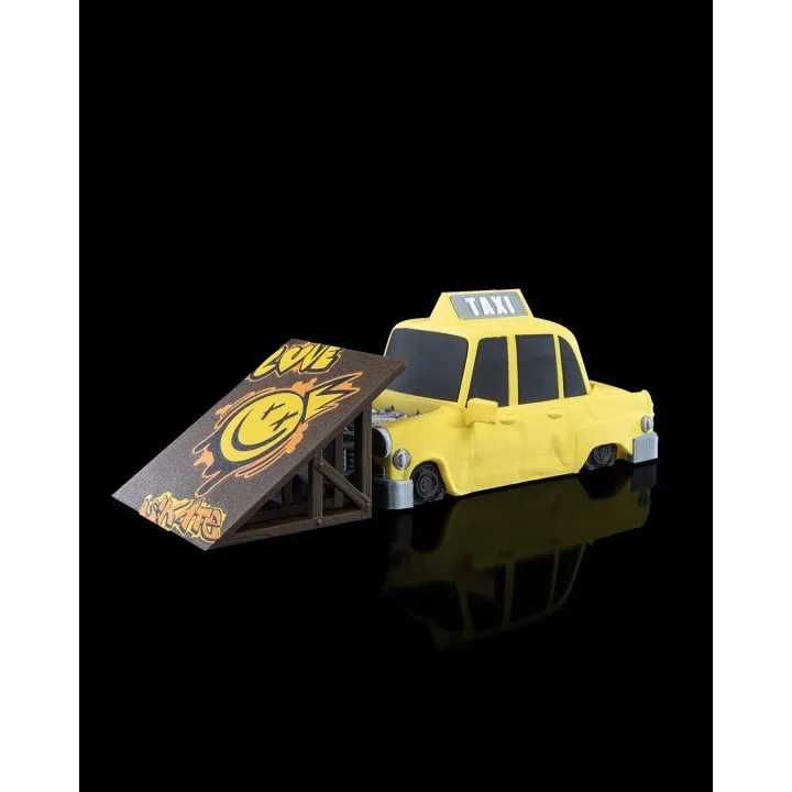 Taxi Skate Ramp – Set Déco Skateur Avec Rampe Graffiti