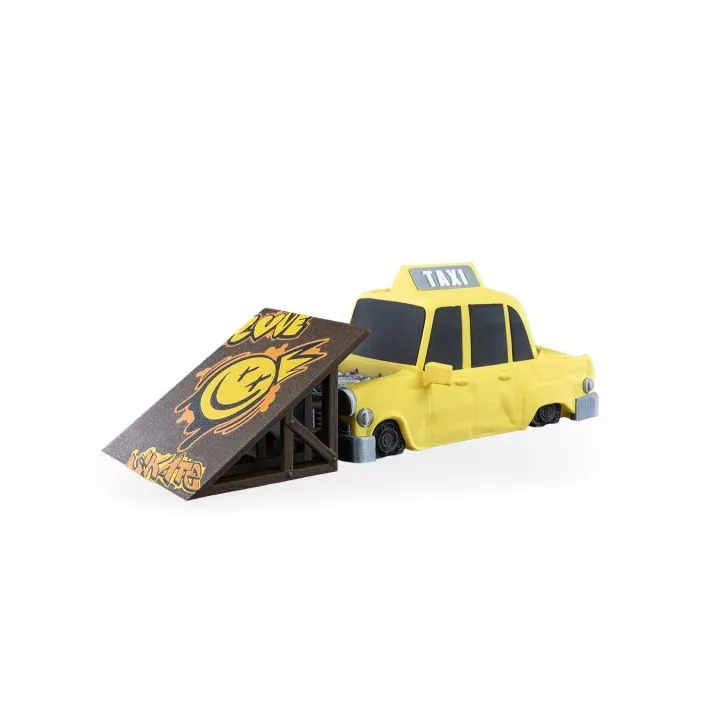 Taxi Skate Ramp – Set Déco Skateur Avec Rampe Graffiti