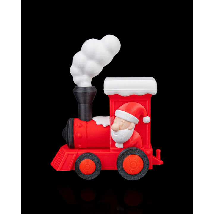 Train De Noël Xmas Xpress – Décoration Festive Avec Porte-Photo & Jardinière