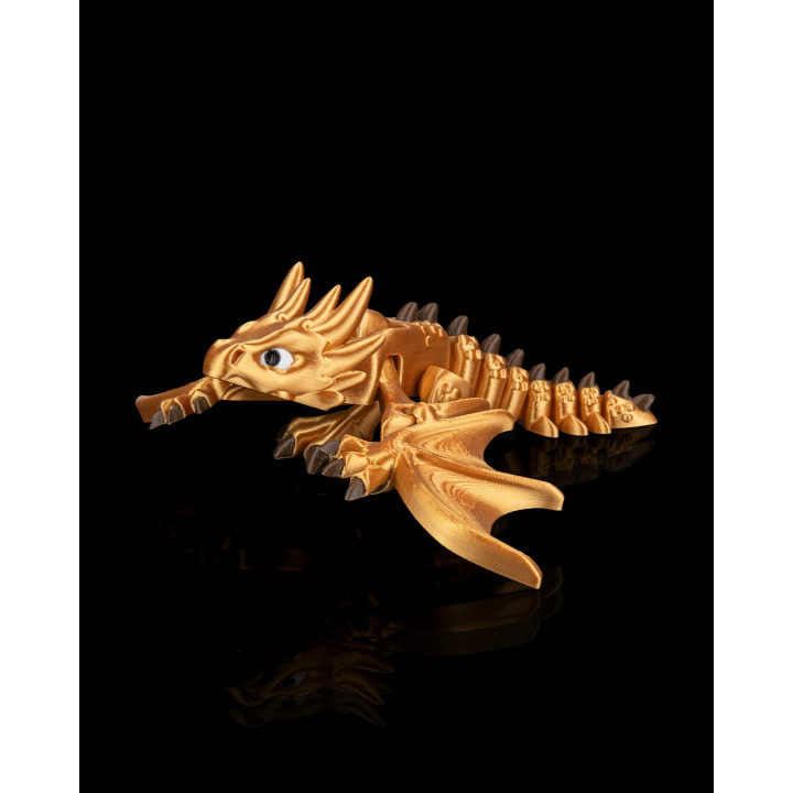 Wyvern Flexi Articulé – Figurine Dragon Fantastique