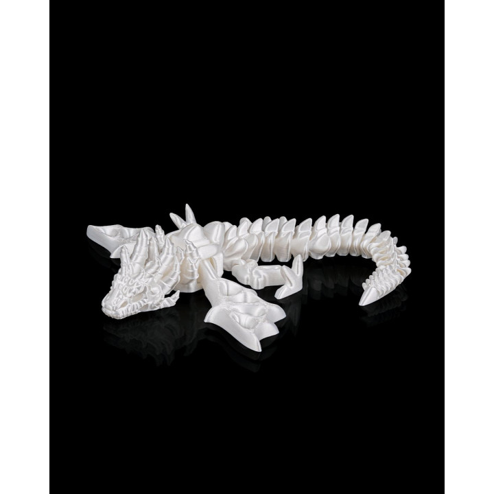 Flexi Wyvern Mort-Vivant – Dragon Articulé Squelette