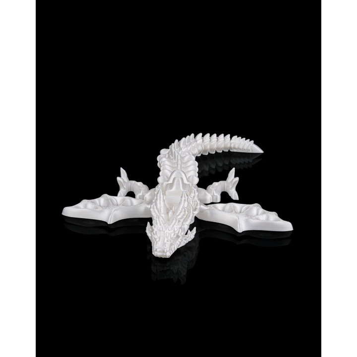 Flexi Wyvern Mort-Vivant – Dragon Articulé Squelette