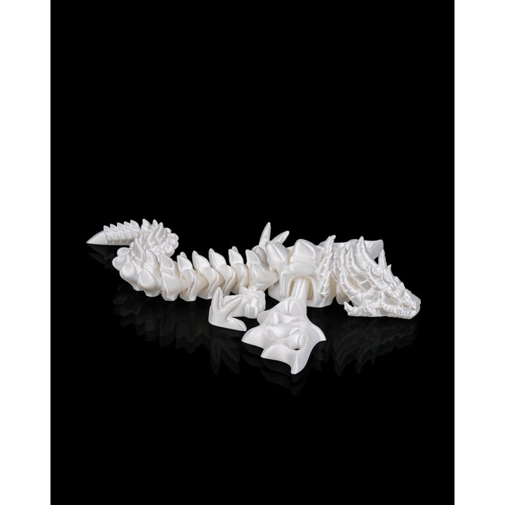 Flexi Wyvern Mort-Vivant – Dragon Articulé Squelette