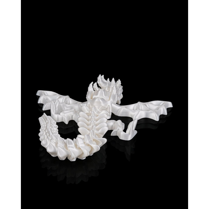 Flexi Wyvern Mort-Vivant – Dragon Articulé Squelette