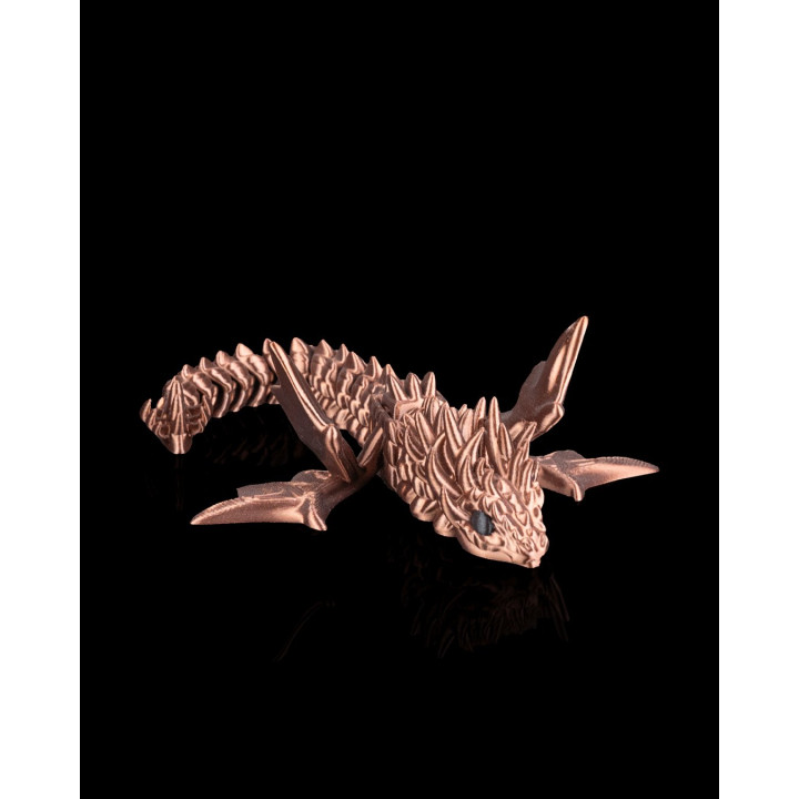 Dragon Amphiptère Flexi – Serpent Dragon Articulé