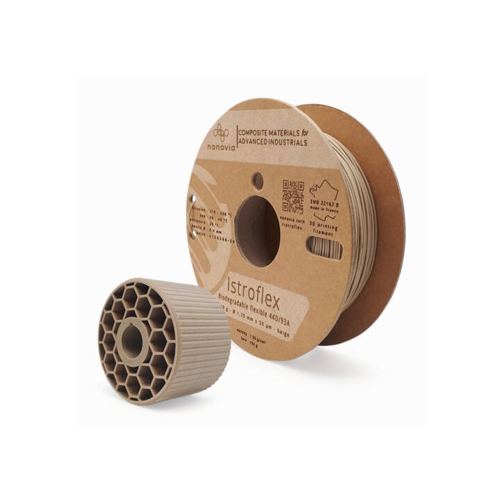 Nanovia - ISTROFLEX (Contact Alimentaire) - Natif (Natural) - 1.75 mm 