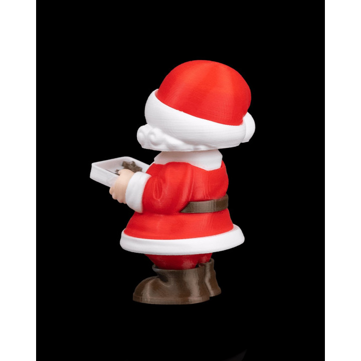 Figurine Mme Claus Avec Plateau De Cookies – Ornement De Noël