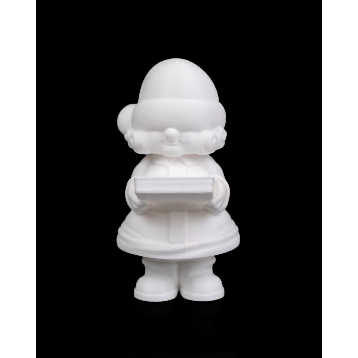 Figurine Mme Claus Avec Plateau De Cookies – Ornement De Noël