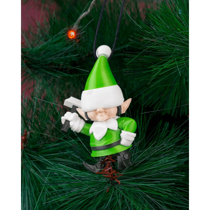 Jingle Pal – Lutin De Noël Farceur Avec Marteau | Ornement & Figurine