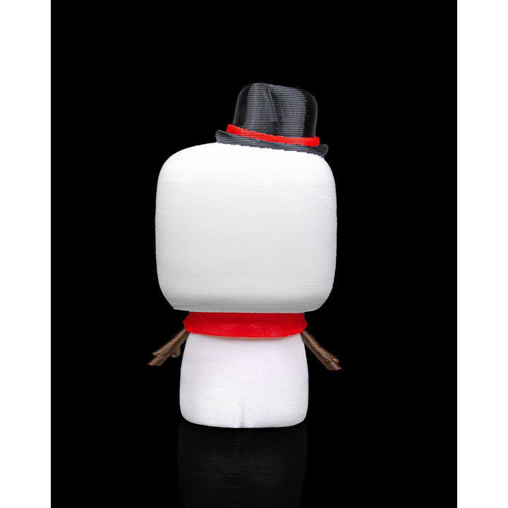 Snowmanty – Figurine Bonhomme De Neige Grognon & Porte-Clés