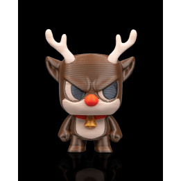 Rantydeer – Figurine Renne De Noël Grognon & Porte-Clés