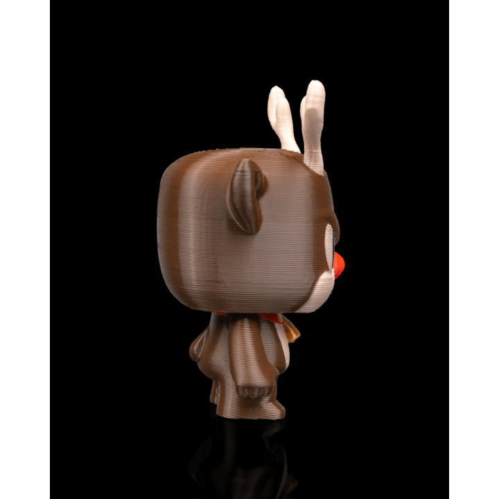 Rantydeer – Figurine Renne De Noël Grognon & Porte-Clés