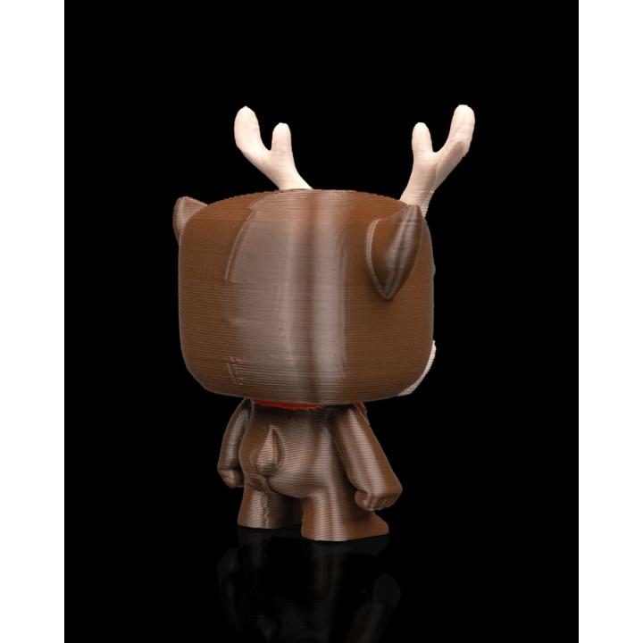 Rantydeer – Figurine Renne De Noël Grognon & Porte-Clés