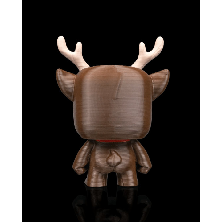 Rantydeer – Figurine Renne De Noël Grognon & Porte-Clés