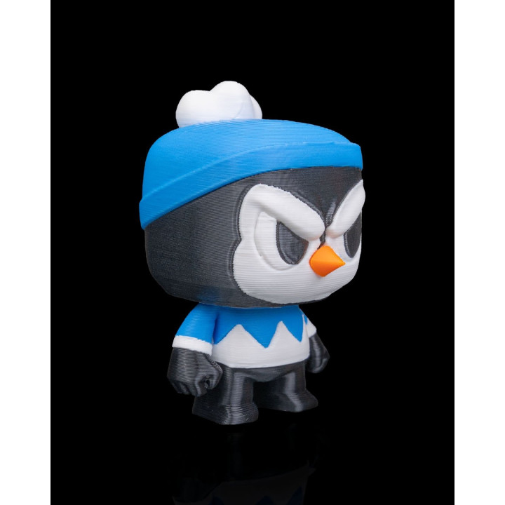Anty Penguin – Figurine Pingouin Collector Avec Boîte & Porte-Clés