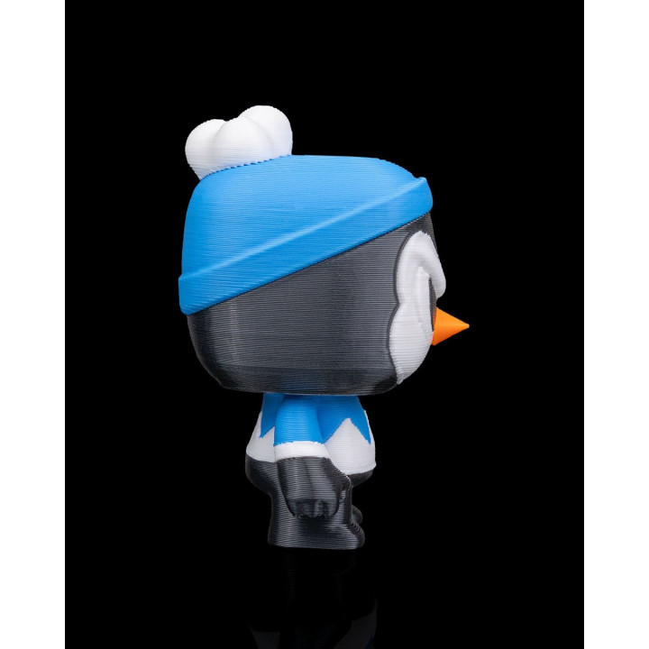 Anty Penguin – Figurine Pingouin Collector Avec Boîte & Porte-Clés