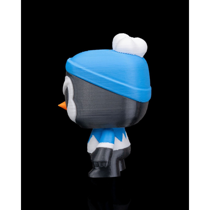 Anty Penguin – Figurine Pingouin Collector Avec Boîte & Porte-Clés