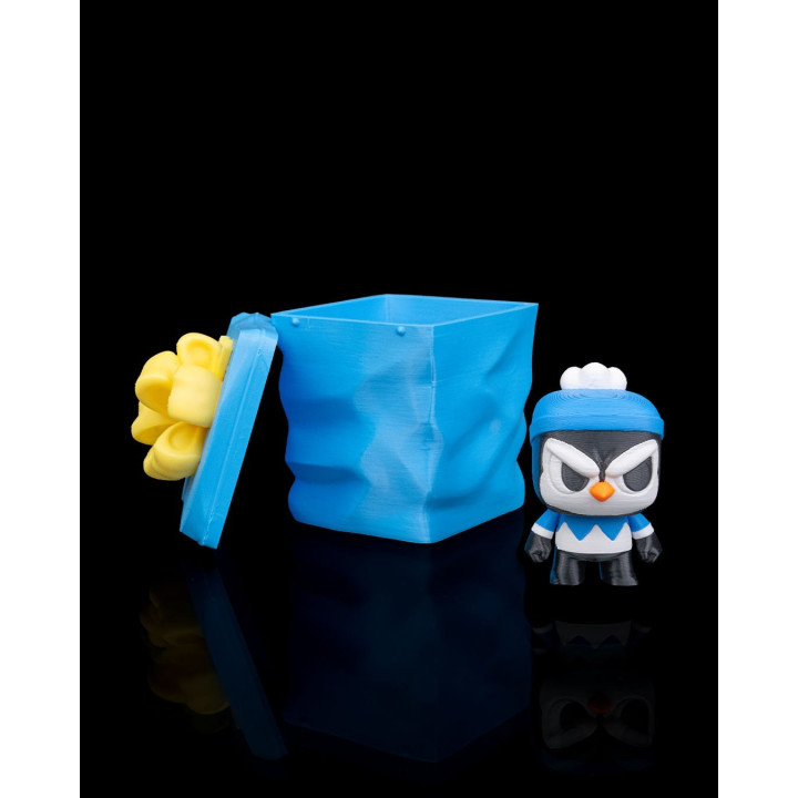 Anty Penguin – Figurine Pingouin Collector Avec Boîte & Porte-Clés