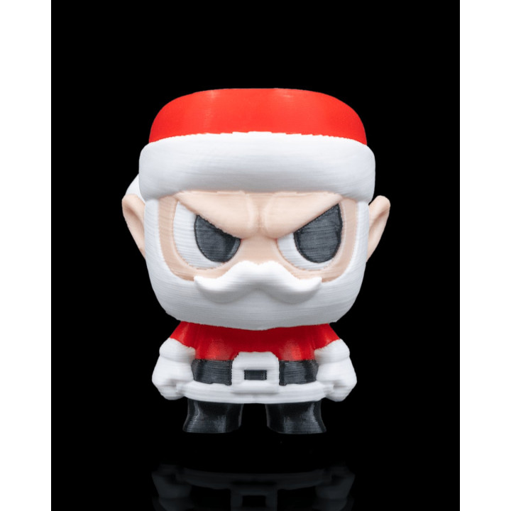 Santy Claus – Figurine Père Noël Badass & Porte-Clés