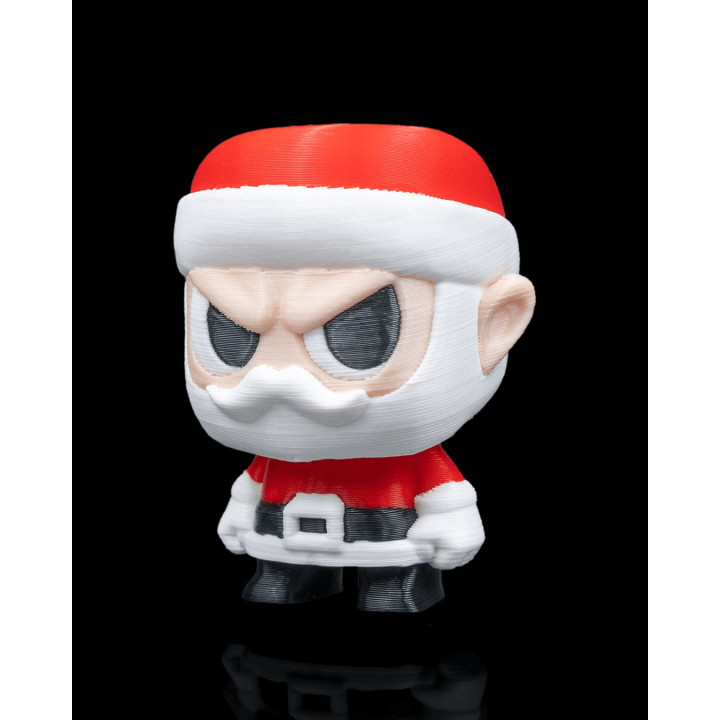 Santy Claus – Figurine Père Noël Badass & Porte-Clés