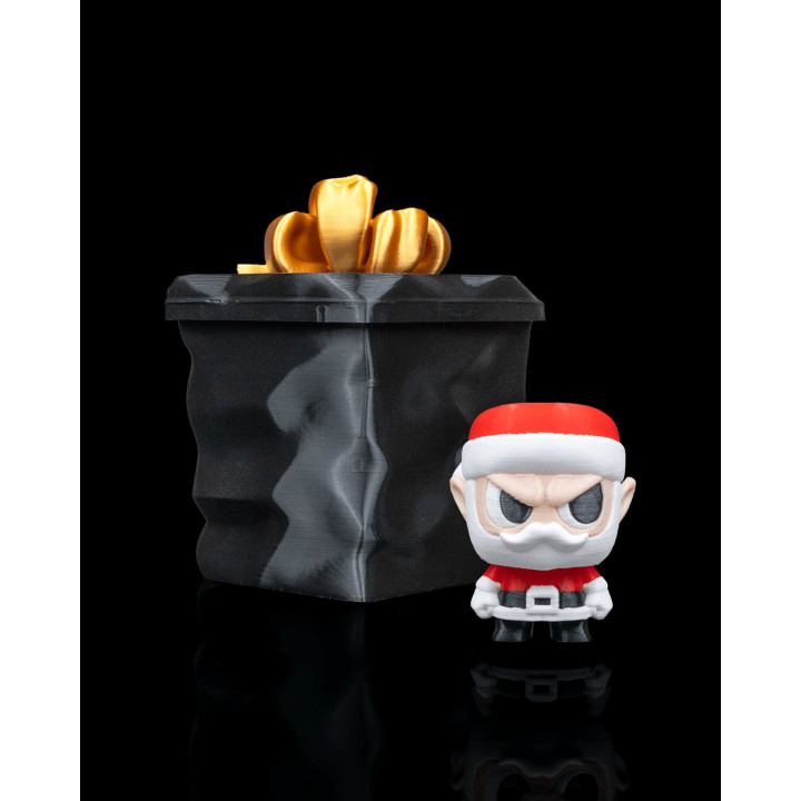 Santy Claus – Figurine Père Noël Badass & Porte-Clés