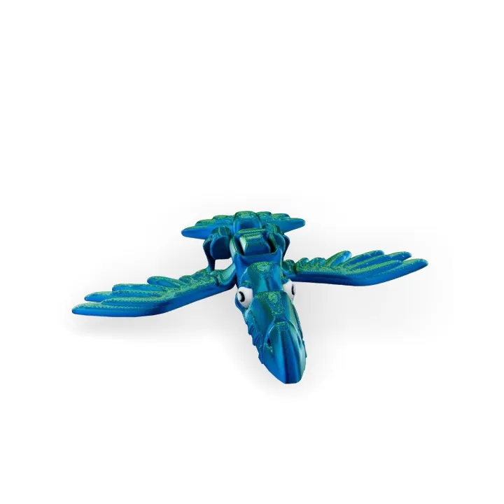 Ptérosaure articulé flexible – Made in Occitanie