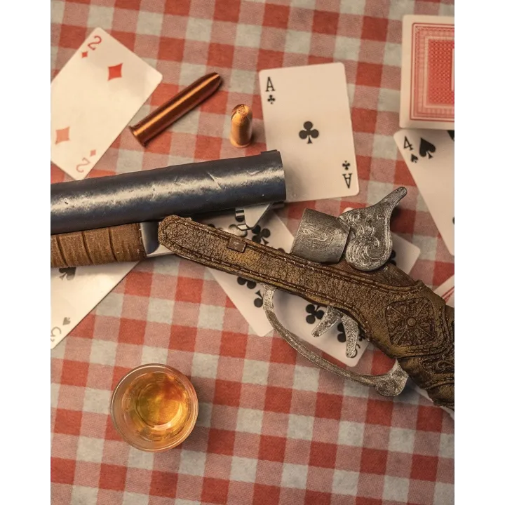 Fusil Double Canon Colt – Réplique Western Vintage