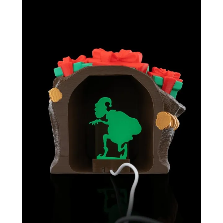 Lampe Grinch Sac Cadeaux – Made in Occitanie