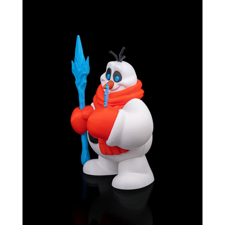 Snow Sentinel – Figurine Bonhomme De Neige Guerrier