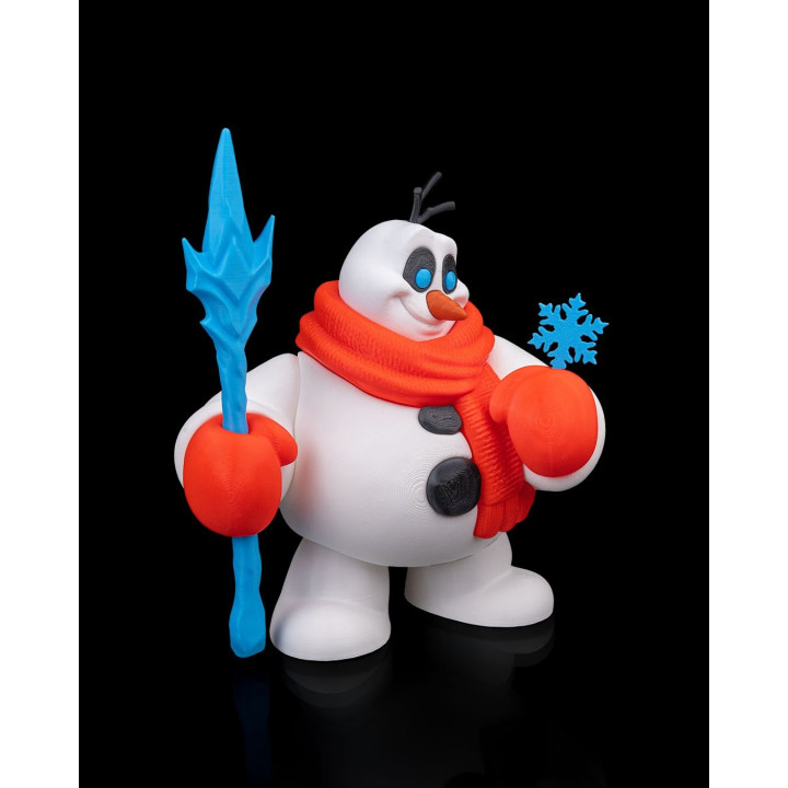 Snow Sentinel – Figurine Bonhomme De Neige Guerrier