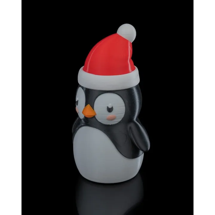 Pingouin Noël LED – Veilleuse Made in Occitanie