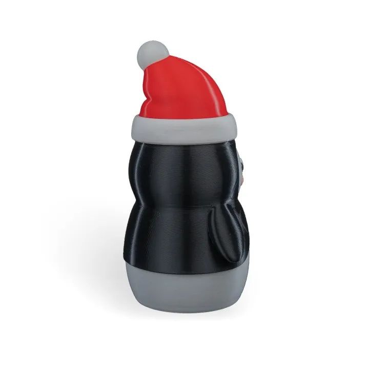 Pingouin Noël LED – Veilleuse Made in Occitanie