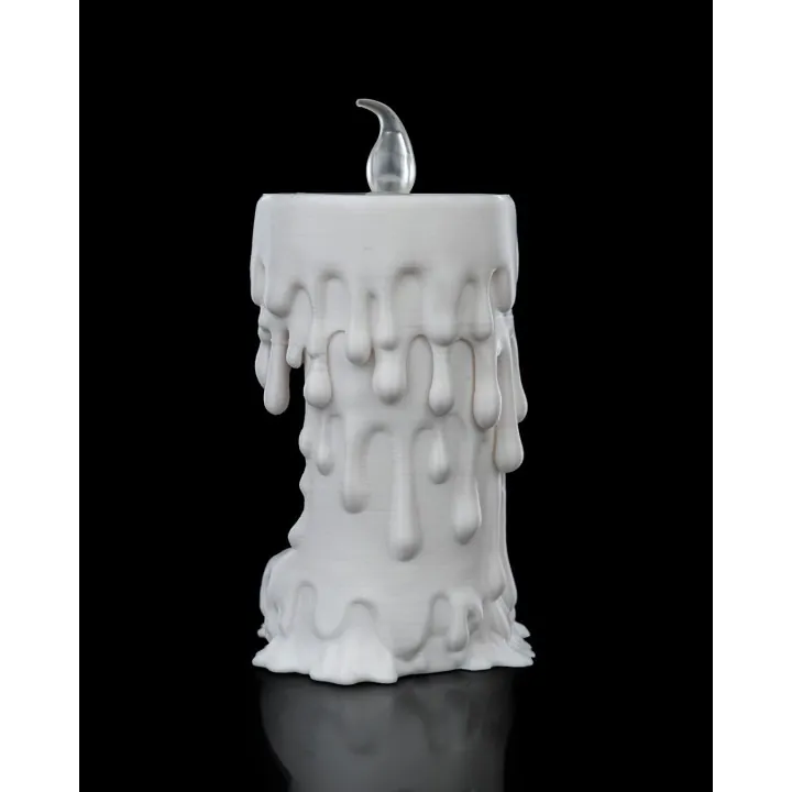 Bougie Pingouin Noël – Photophore LED Made in Occitanie