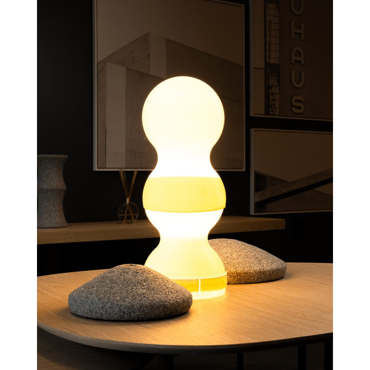Lampe De Table Aura – Lumière Douce & Design Sculptural