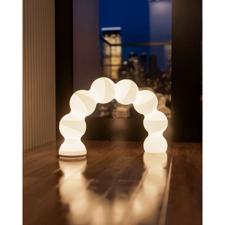 Lampe Horizon – Arche Lumineuse Sculptée À Poser