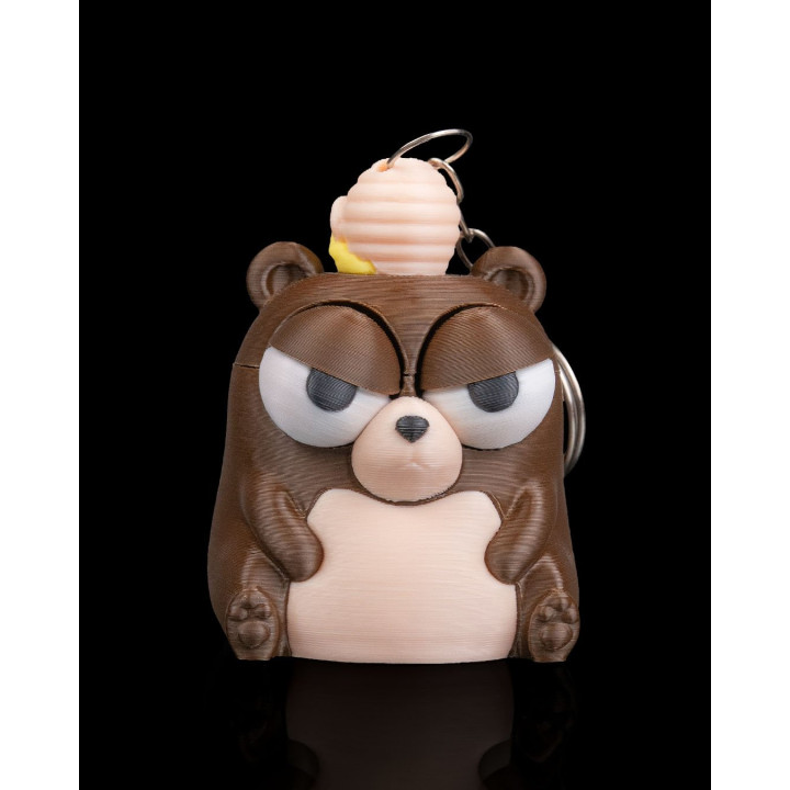 Porte-Clés Ours Grognon "Sweet Regret" – La Figurine Qui Dit Tout Sans Un Mot