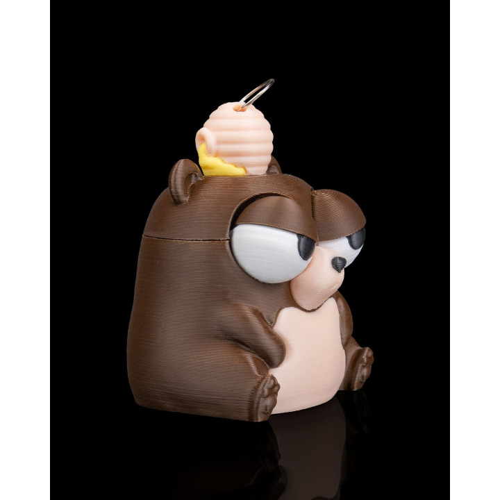 Porte-Clés Ours Grognon "Sweet Regret" – La Figurine Qui Dit Tout Sans Un Mot