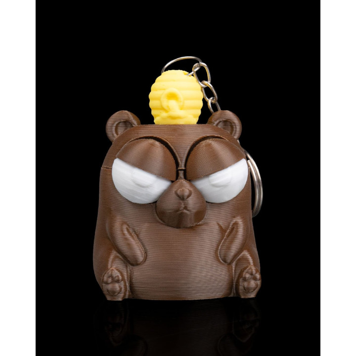 Porte-Clés Ours Grognon "Sweet Regret" – La Figurine Qui Dit Tout Sans Un Mot