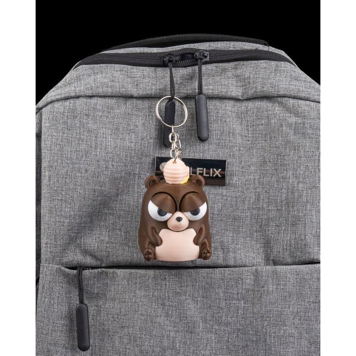 Porte-Clés Ours Grognon "Sweet Regret" – La Figurine Qui Dit Tout Sans Un Mot