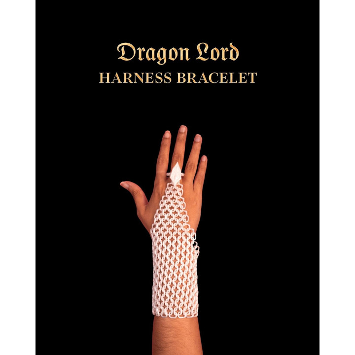 Dragon Lord – Bracelet Harnais Écailles De Dragon