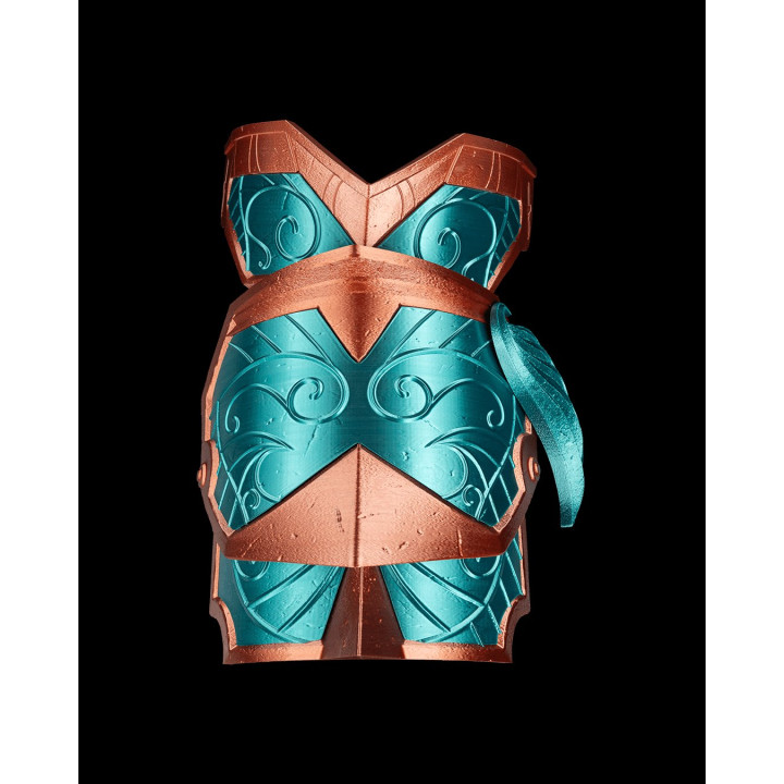 Épaulière Sylvan Guard – Armure Elfique De Cosplay