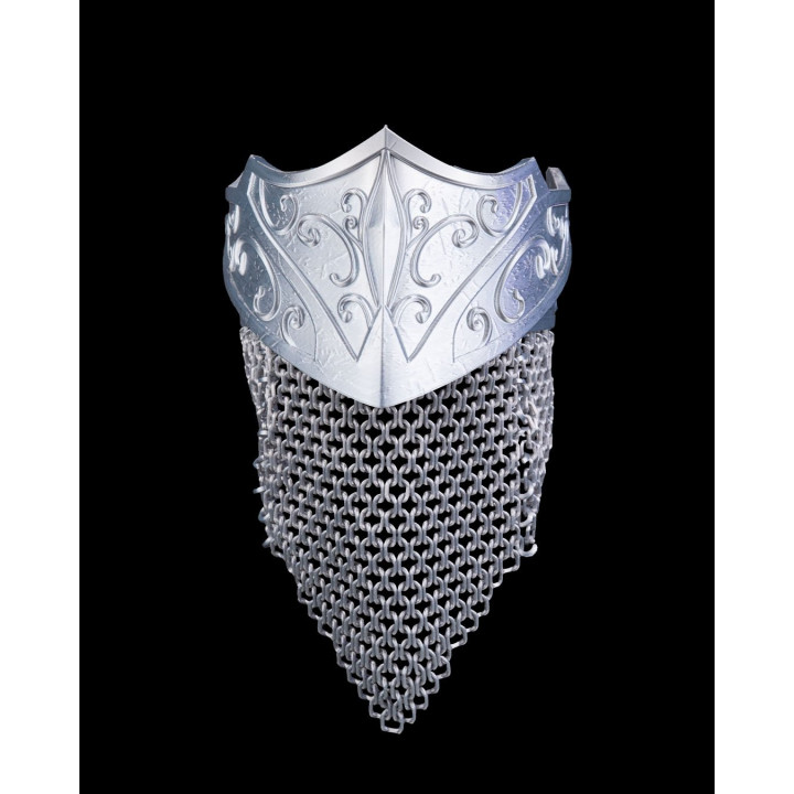 Couronne Umbral Ruler – Diadème Médiéval Avec Cotte De Mailles