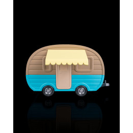Caravane Vintage Camping-Car Container – Boîte De Rangement Rétro