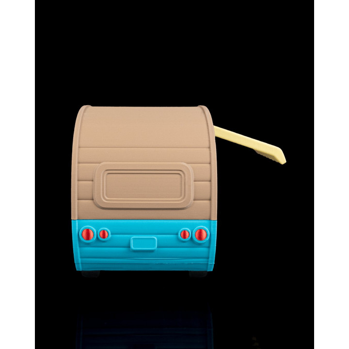 Caravane Vintage Camping-Car Container – Boîte De Rangement Rétro
